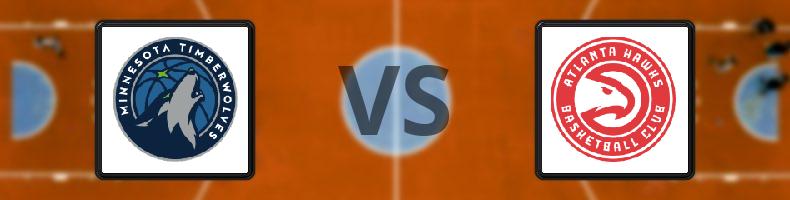 Minnesota Timberwolves - Atlanta Hawks odds, speltips, resultat i NBA