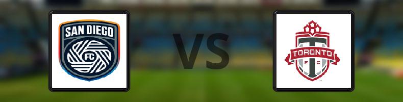 San Diego FC - Toronto FC odds, speltips, resultat i MLS