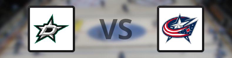 Dallas Stars - Columbus Blue Jackets odds, speltips, resultat i NHL