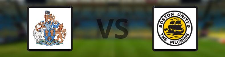 Altrincham - Boston United odds, speltips, resultat i National League