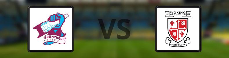 Scunthorpe - Woking odds, speltips, resultat i National League