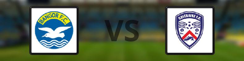 Bangor - Coleraine odds, speltips, resultat i NIFL Premiership