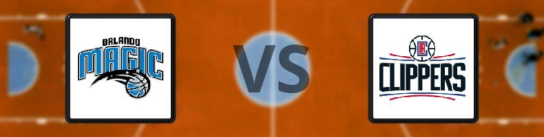 Orlando Magic - Los Angeles Clippers odds, speltips, resultat i NBA