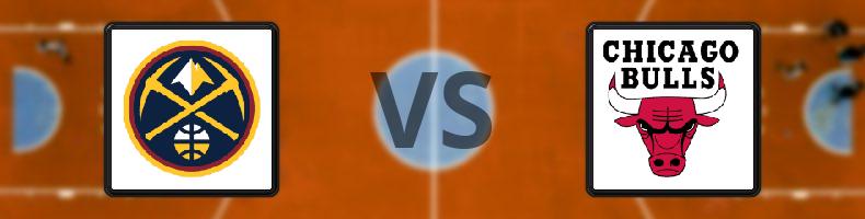 Denver Nuggets - Chicago Bulls odds, speltips, resultat i NBA