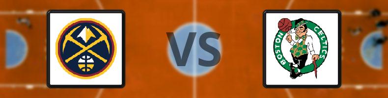 Denver Nuggets - Boston Celtics odds, speltips, resultat i NBA