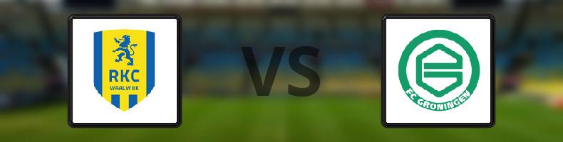 Rkc Waalwijk - Groningen odds, speltips, resultat i Eredivisie