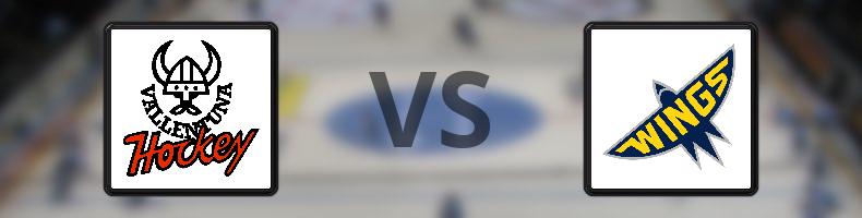 IF Vallentuna BK - Wings HC Arlanda odds, speltips, resultat i HockeyEttan