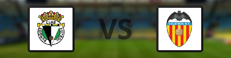 Burgos - Valencia odds, speltips, resultat i Copa del Rey