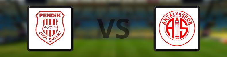 Pendikspor - Antalyaspor odds, speltips, resultat i Süper Lig