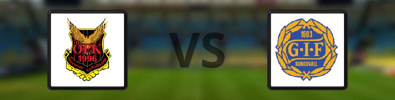Östersunds FK - GIF Sundsvall odds, speltips, resultat i Superettan