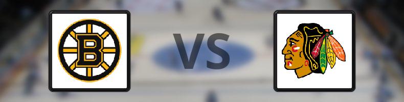 Boston Bruins - Chicago Blackhawks odds, speltips, resultat i NHL