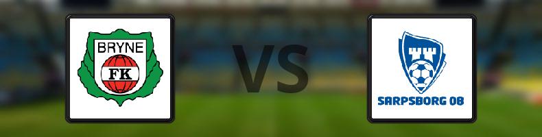 Bryne - Sarpsborg 08 odds, speltips, resultat i Eliteserien