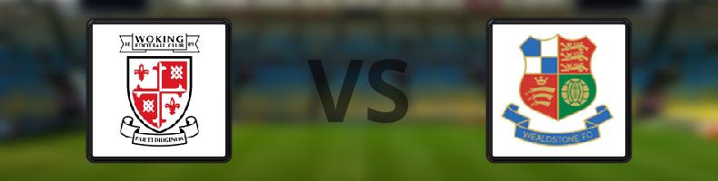 Woking - Wealdstone odds, speltips, resultat i National League