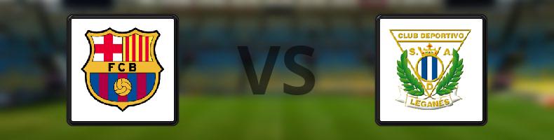 Barcelona - Leganés odds, speltips, resultat i La Liga
