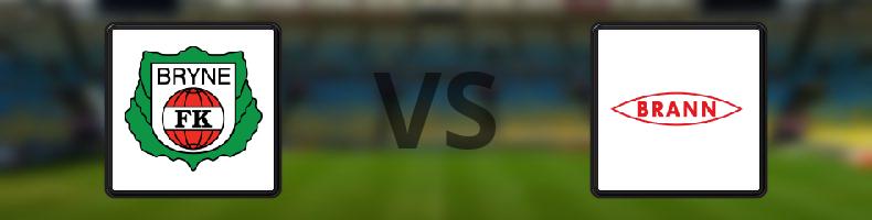 Bryne - Brann odds, speltips, resultat i Eliteserien