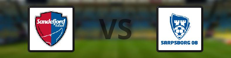 Sandefjord - Sarpsborg 08 odds, speltips, resultat i Eliteserien