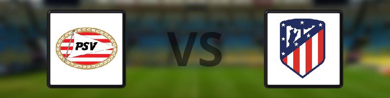 PSV Eindhoven - Atlético Madrid odds, speltips, resultat i Champions League