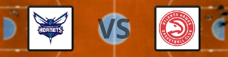 Charlotte Hornets - Atlanta Hawks odds, speltips, resultat i NBA