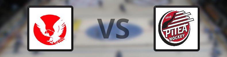 Kalix Ungdoms HC - Piteå HC odds, speltips, resultat i HockeyEttan
