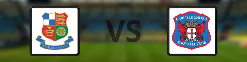 Wealdstone - Carlisle odds, speltips, resultat i National League