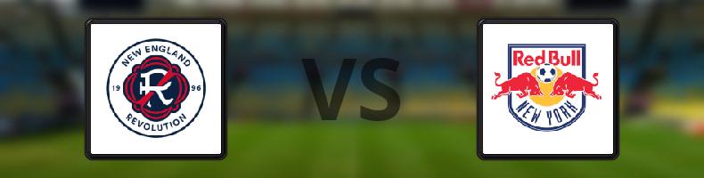 New England Revolution - New York Red Bulls odds, speltips, resultat i MLS