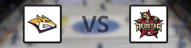 Magnitogorsk - HC Red Star Kunlun odds, speltips, resultat i KHL