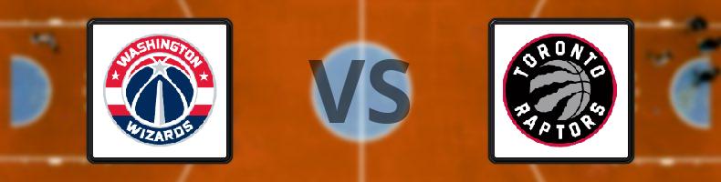 Washington Wizards - Toronto Raptors odds, speltips, resultat i NBA