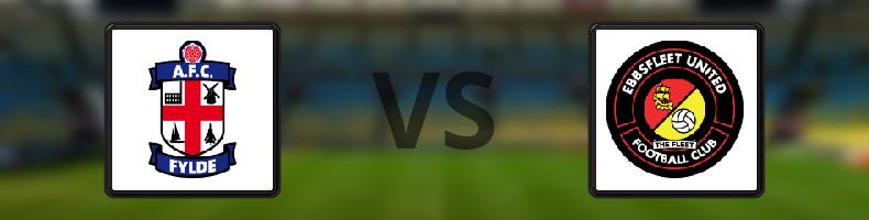 AFC Fylde - Ebbsfleet United FC odds, speltips, resultat i National League