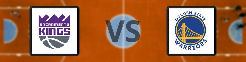 Sacramento Kings - Golden State Warriors odds, speltips, resultat i NBA