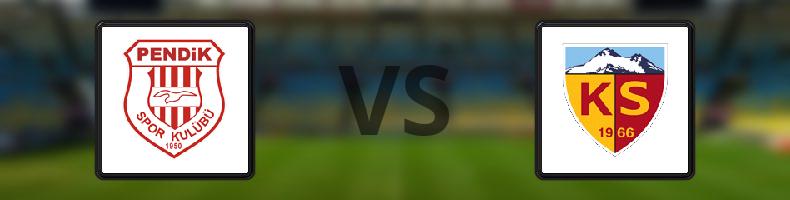 Pendikspor - Kayserispor odds, speltips, resultat i Süper Lig