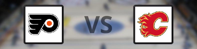 Philadelphia Flyers - Calgary Flames odds, speltips, resultat i NHL