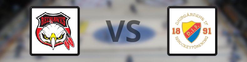 Malmö Redhawks - Djurgården odds, speltips, resultat i Vänskapsmatcher