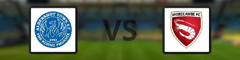 Aldershot - Morecambe odds, speltips, resultat i National League
