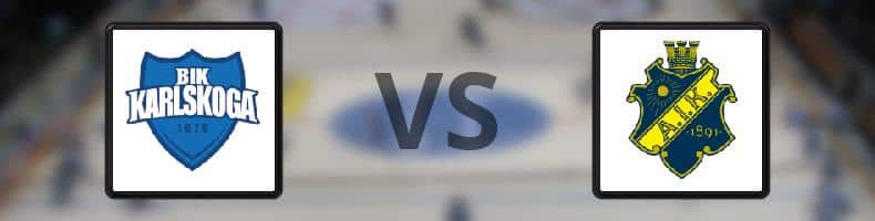 BIK Karlskoga - AIK odds, speltips, resultat i HockeyAllsvenskan