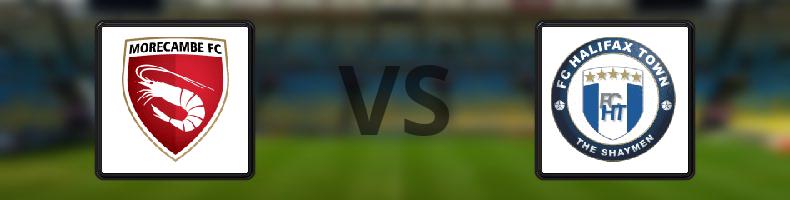 Morecambe - FC Halifax Town odds, speltips, resultat i National League