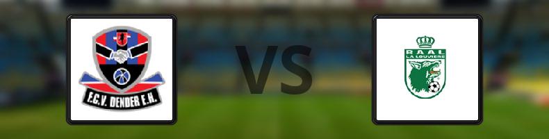 Dender - RAAL La Louviere odds, speltips, resultat i Jupiler League