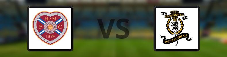 Hearts - Livingston odds, speltips, resultat i Skotska Premiership