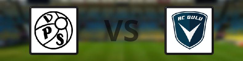 VPS Vaasa - AC Oulu odds, speltips, resultat i Veikkausliiga