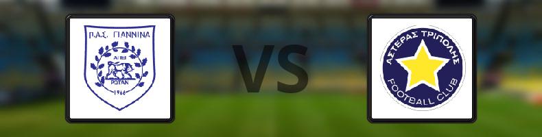 Pas Giannina - Asteras Tripolis odds, speltips, resultat i Grekiska Superligan