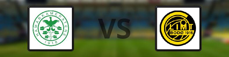 Hamarkameratene - Bodö Glimt odds, speltips, resultat i Eliteserien