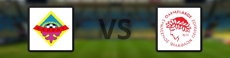 Kairat Almaty - Olympiakos odds, speltips, resultat i Champions League