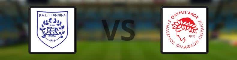 Pas Giannina - Olympiakos odds, speltips, resultat i Grekiska Superligan