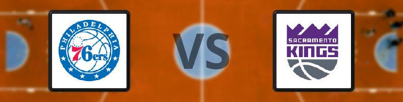 Philadelphia 76ers - Sacramento Kings odds, speltips, resultat i NBA