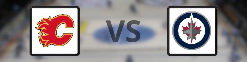Calgary Flames - Winnipeg Jets odds, speltips, resultat i NHL