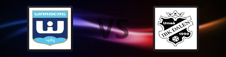 Warberg - Dalen odds, speltips, resultat i SSL herrar