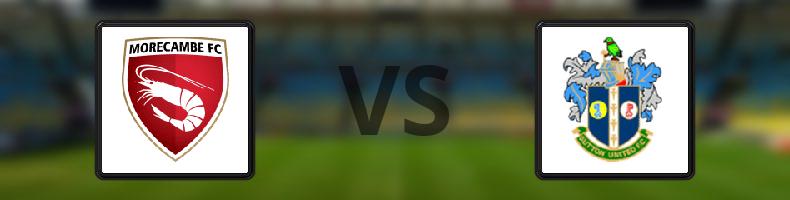 Morecambe - Sutton United odds, speltips, resultat i National League