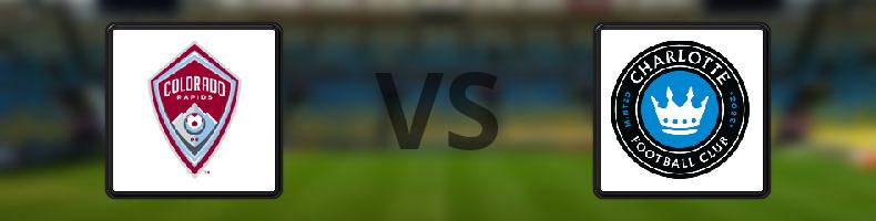 Colorado Rapids - Charlotte FC odds, speltips, resultat i MLS