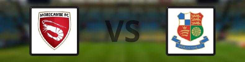Morecambe - Wealdstone odds, speltips, resultat i National League