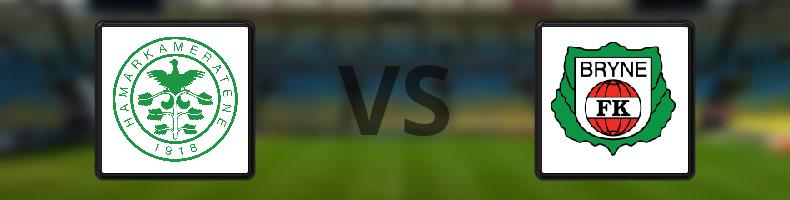 Hamarkameratene - Bryne odds, speltips, resultat i Eliteserien