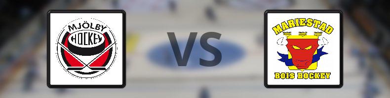 Mjölby HC - Mariestad odds, speltips, resultat i HockeyEttan